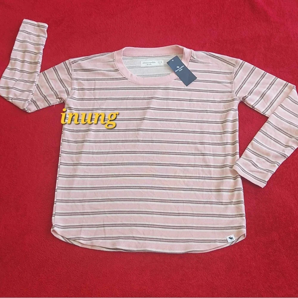 Abercrombie Kids Long Sleeve Tee size 11/12 NWT